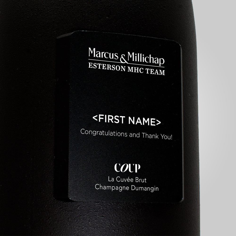 Marcus & Millichap - Name, Congrats, & Thank you