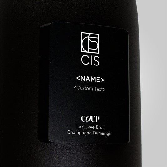 CIS Logo with Custom Fields -  Name and Custom Text