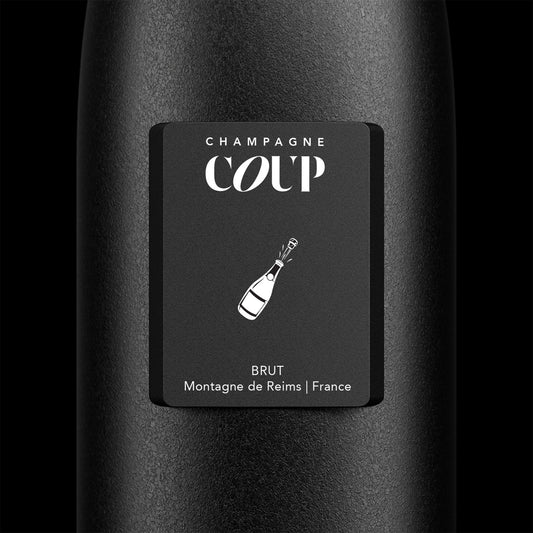 Champagne Bottle Emoji (Mini Bottle)