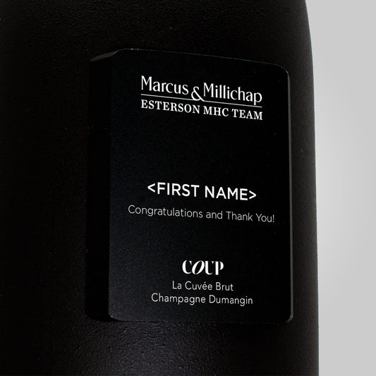 Marcus & Millichap - Name, Congrats, & Thank you