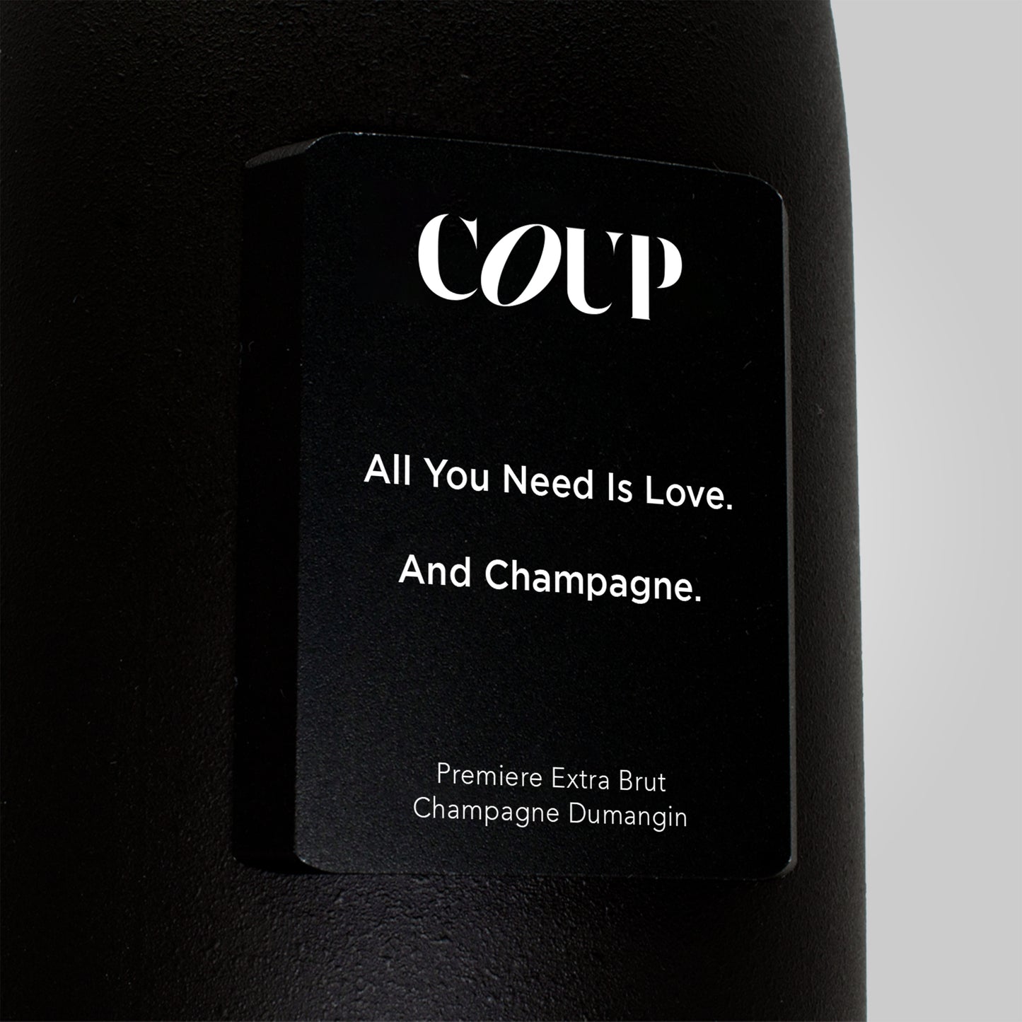 All You Need Is Love. And Champagne. (Mini Bottle)