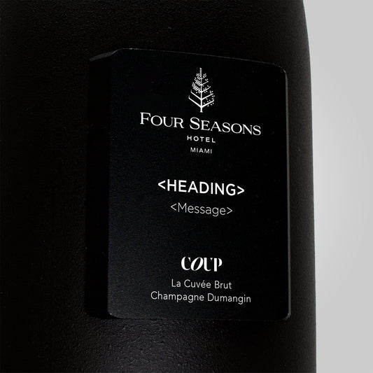Four Seasons Miami Custom  Header and Message