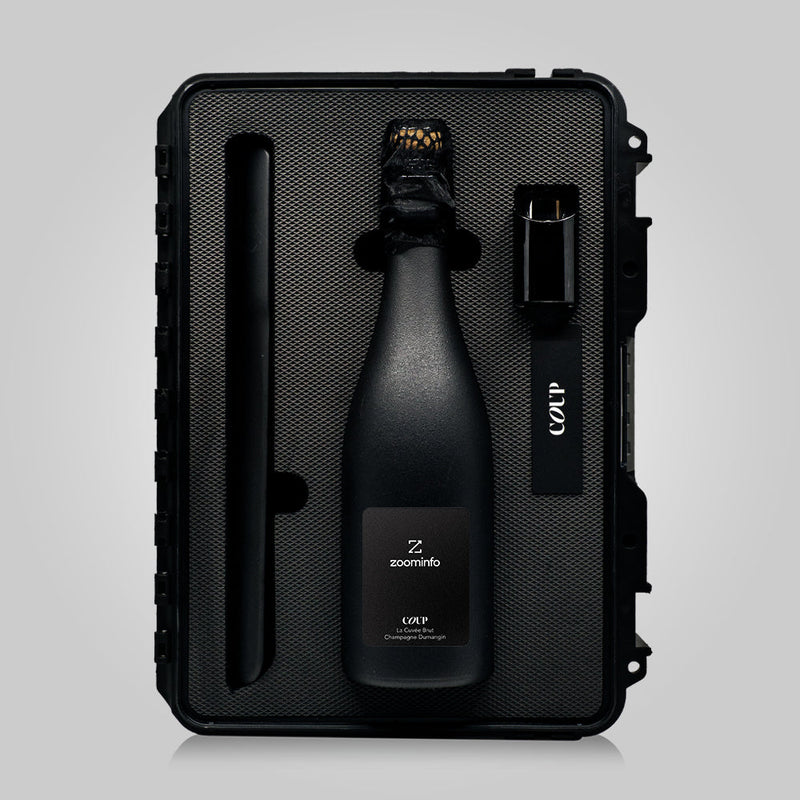 Zoom Info-Custom Bottle - Logo Only  - No Name/Header Gift