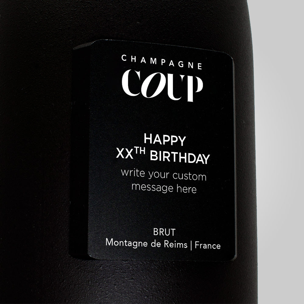 Happy XXth Birthday - Custom Message