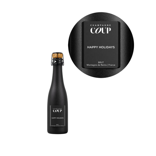 Happy Holidays - Mini Bottle