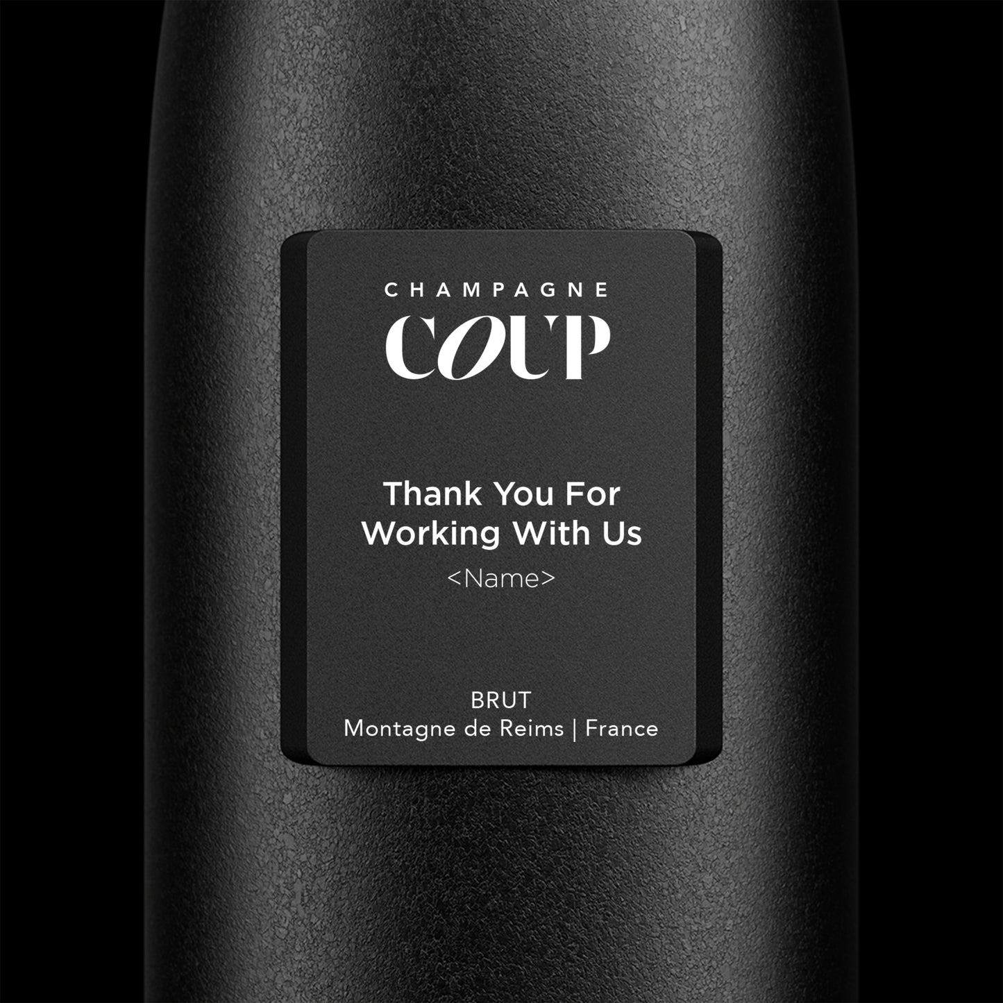 Thank you for working with us