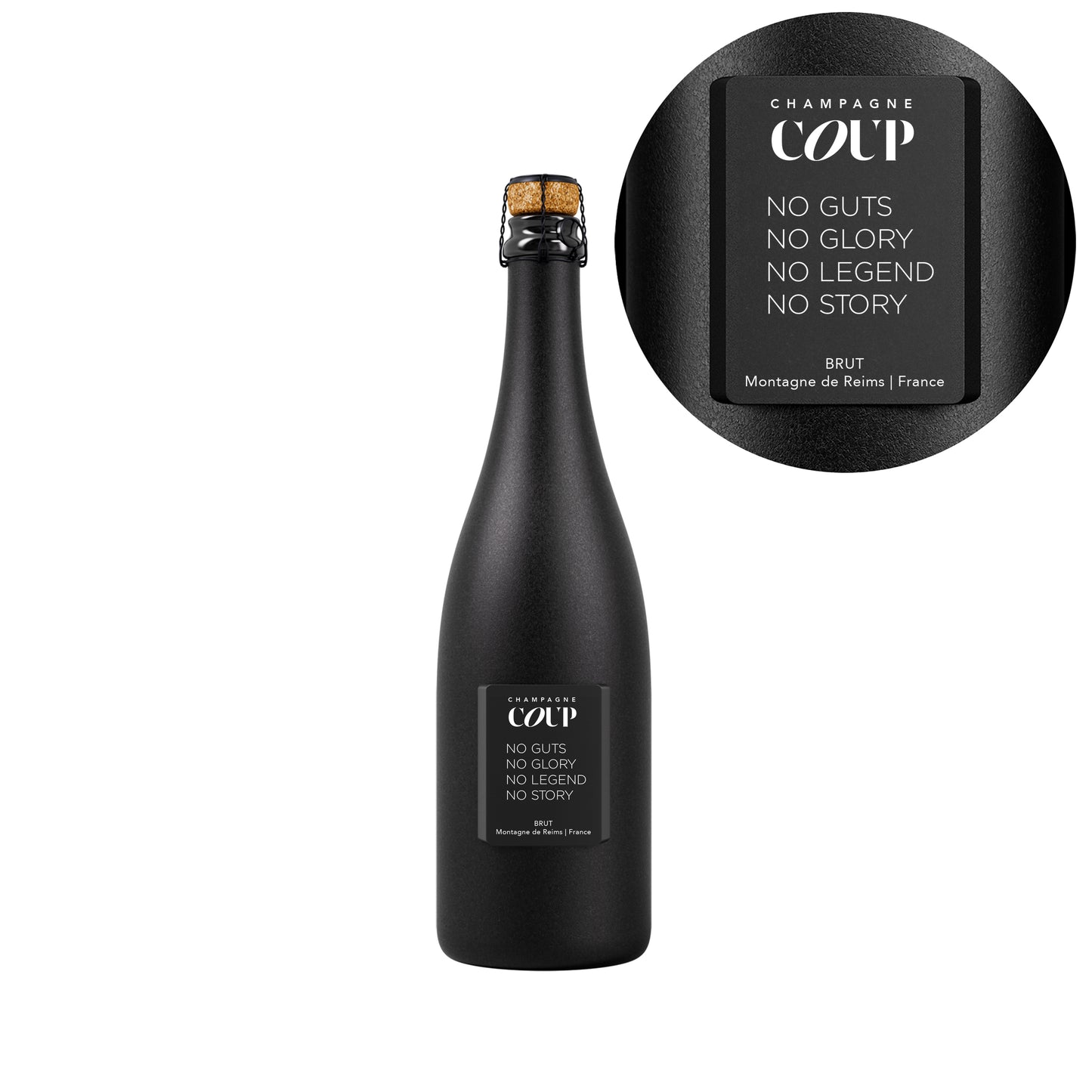 No Guts No Glory No Legend No Story - Monolith Bottle