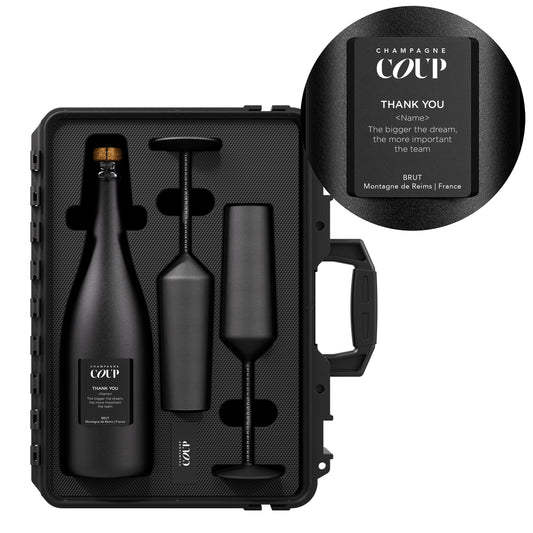 Thank You - The bigger the dream, the more important the team - Solo Metal Case