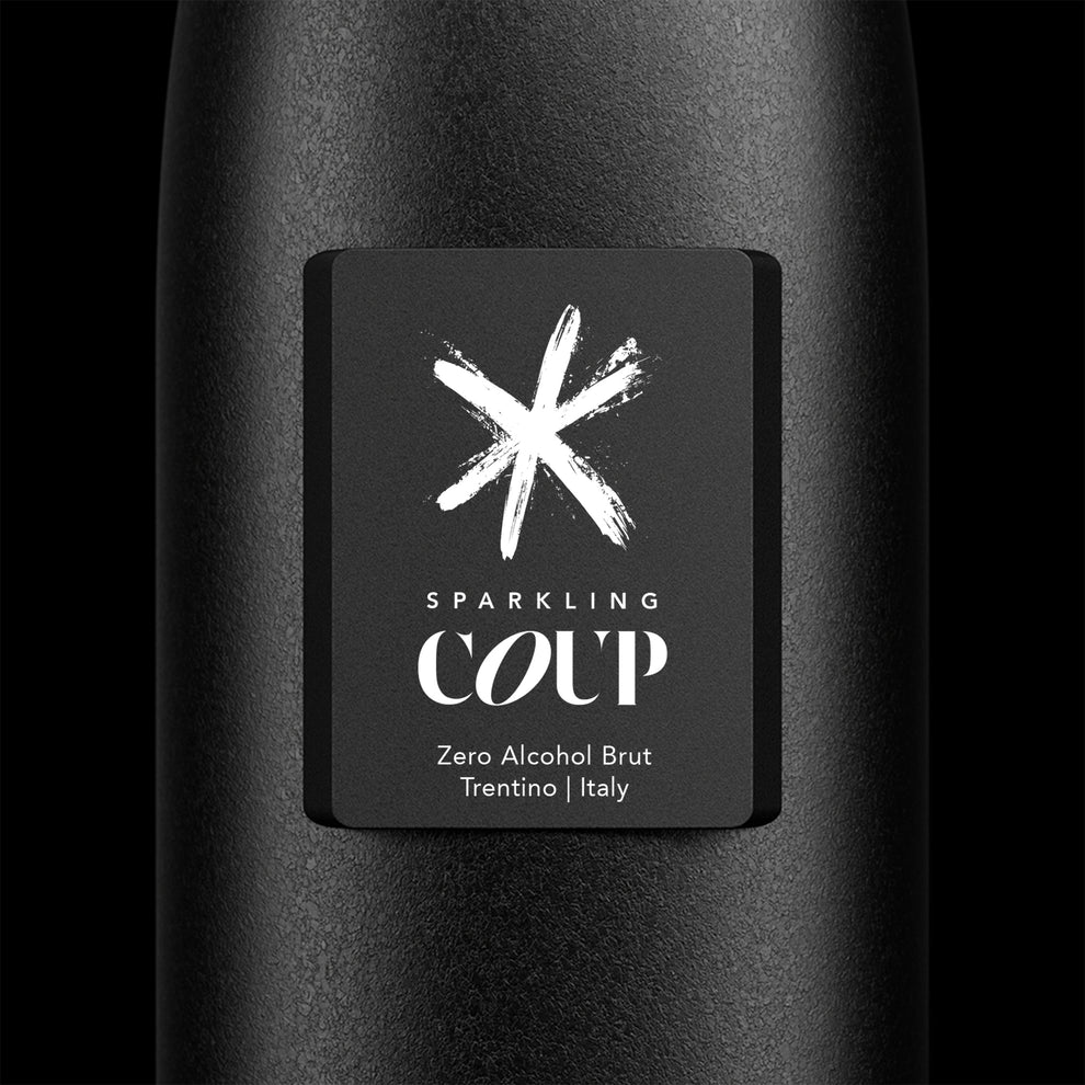 Coup Sparkling Zero Alcohol premium zero alcohol champagne alternative designed for refined executive gifting experience