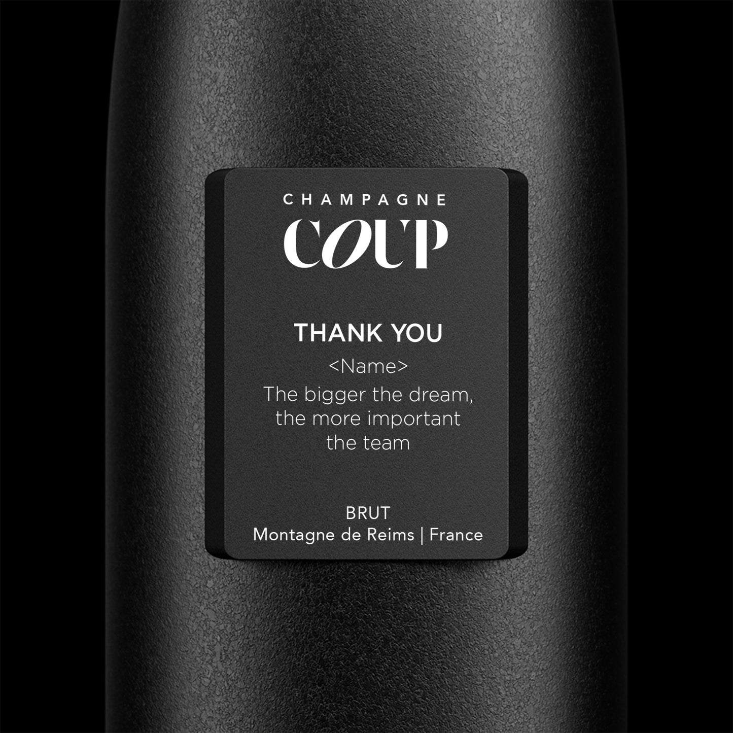 Thank You - The bigger the dream