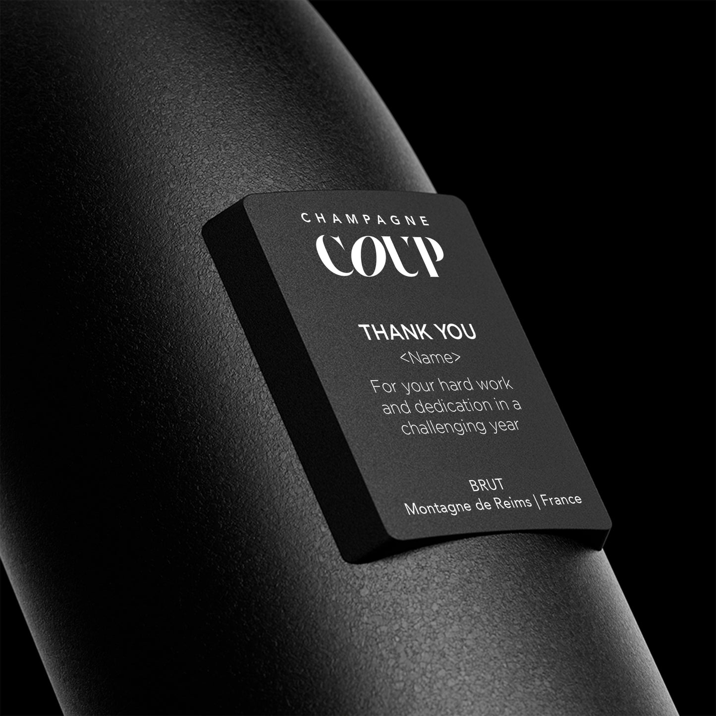 Thank You - For Your Hard Work And Dedication - Custom Name