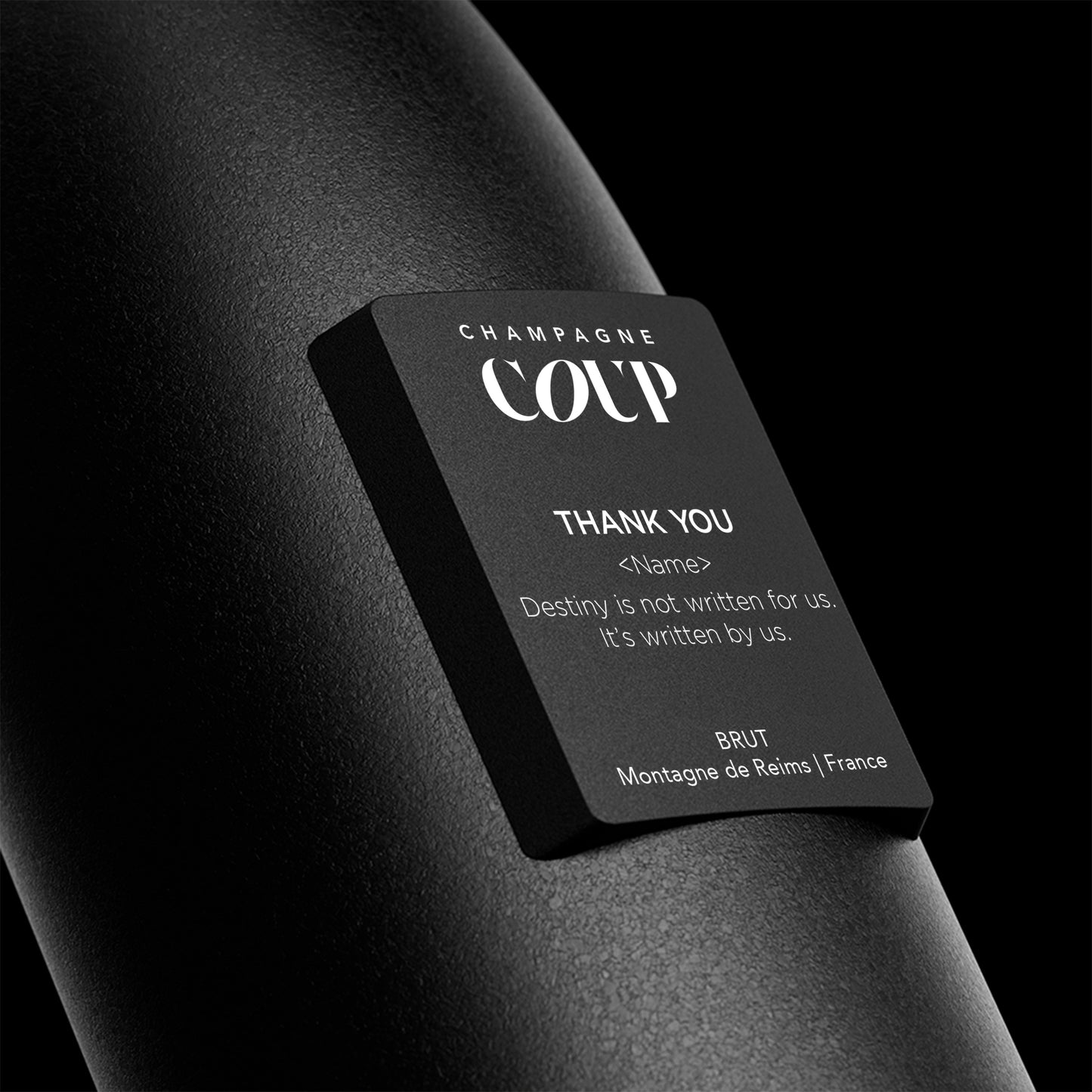 Thank You - Destiny Is Written By Us - Custom Name