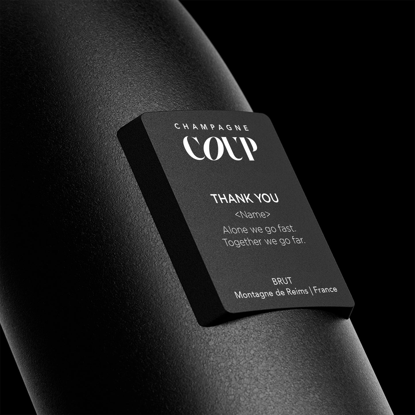 Thank You - Together We Go Far - Custom Name