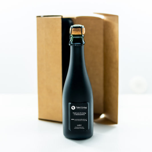 Valet Living Mini Bottle + Logo