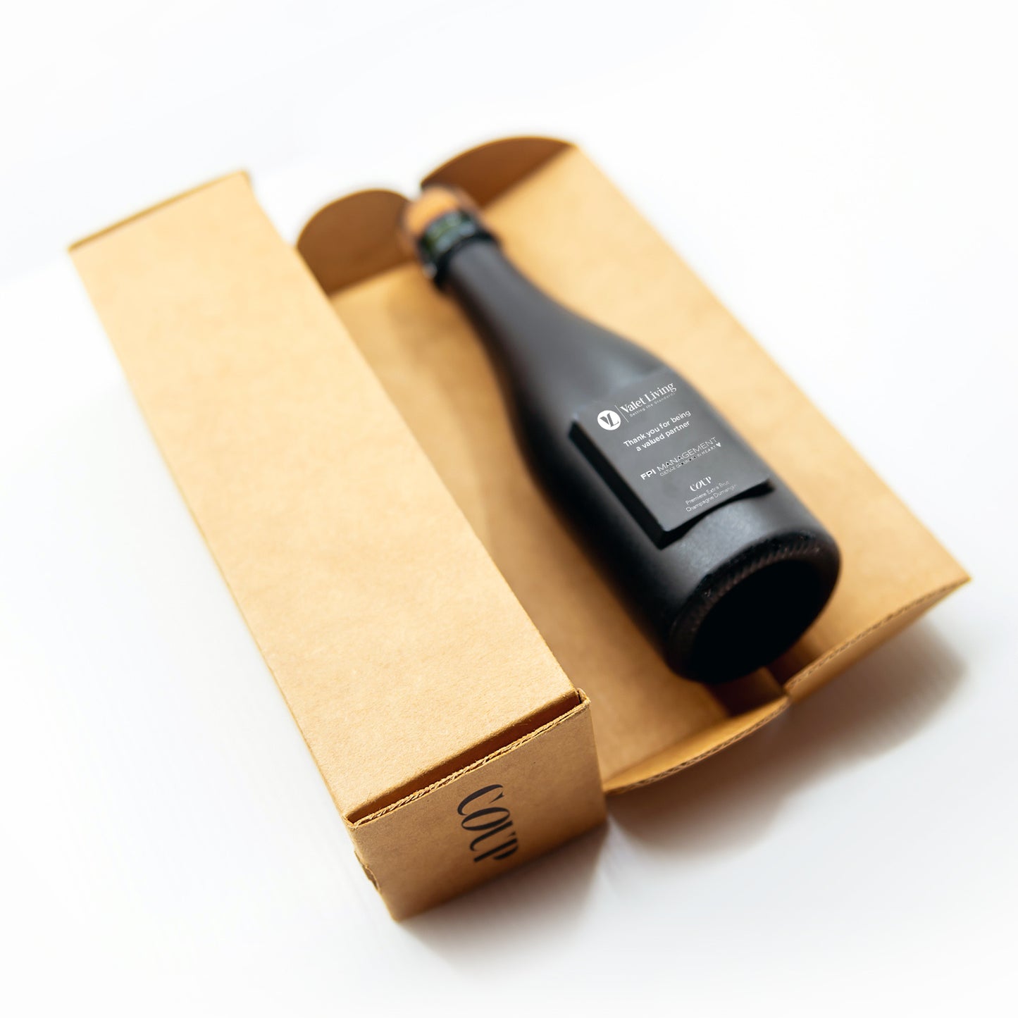 Valet Living Mini Bottle + Logo